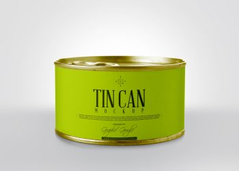 Tin Can Mockup