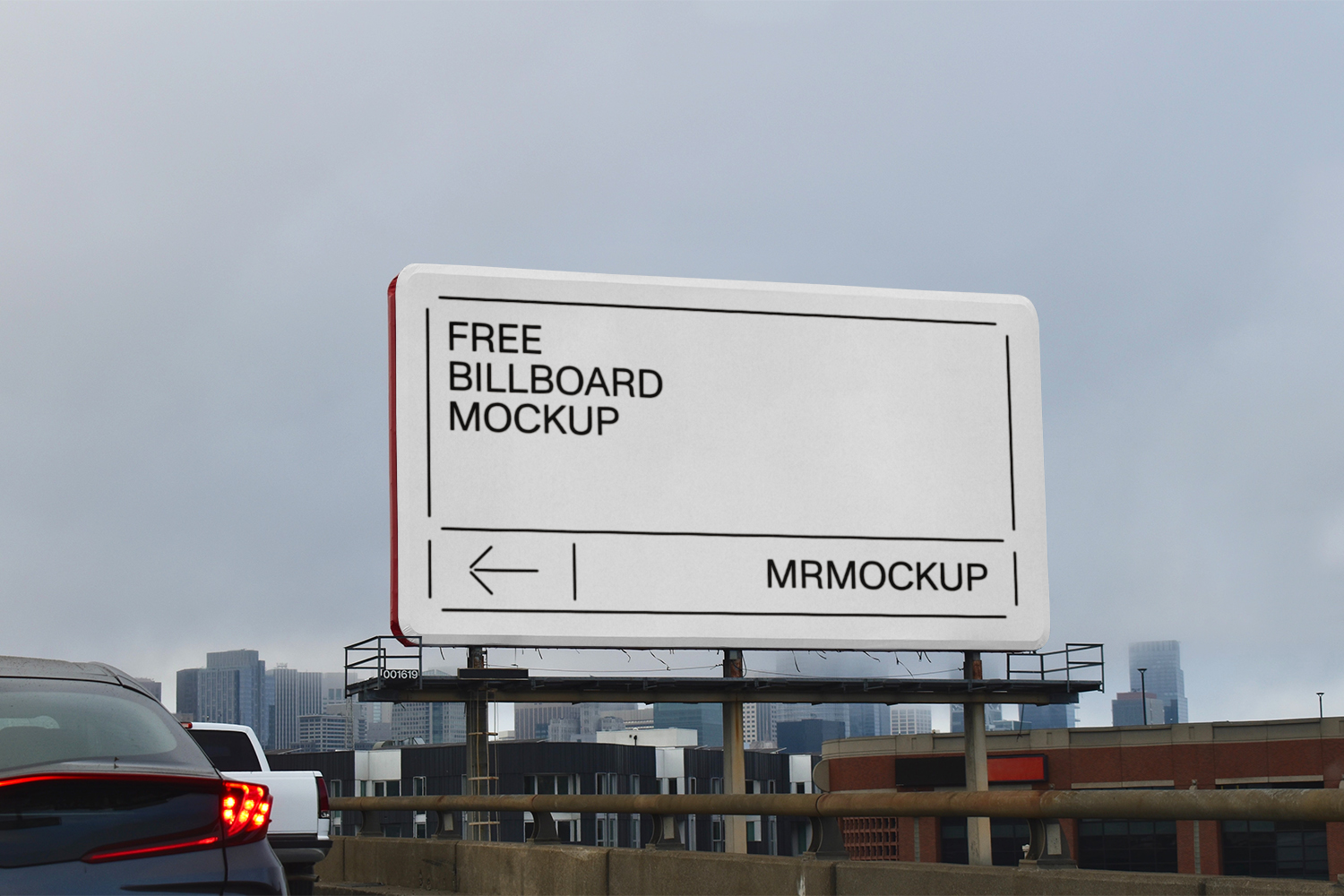 Big City Billboard Free Mockup