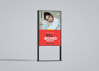 Free Advertising Billboard Mockup