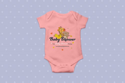 Free Baby Onesie Free Mockup