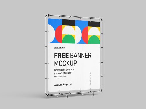 Free Baner Mockup