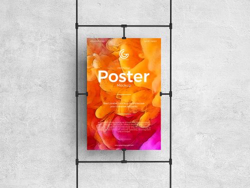 Free Brand Poster Mockup