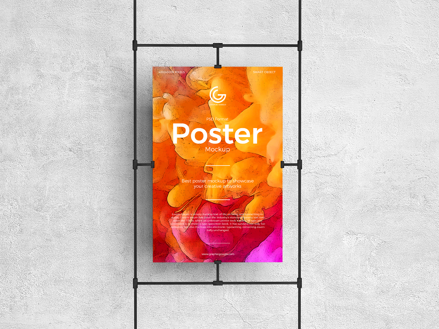 Free Brand Poster Mockup