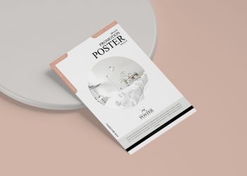 Free Elegant Poster Mockup For Branding