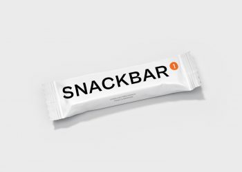 Free Matte Snack Bar High-Quality Mockup