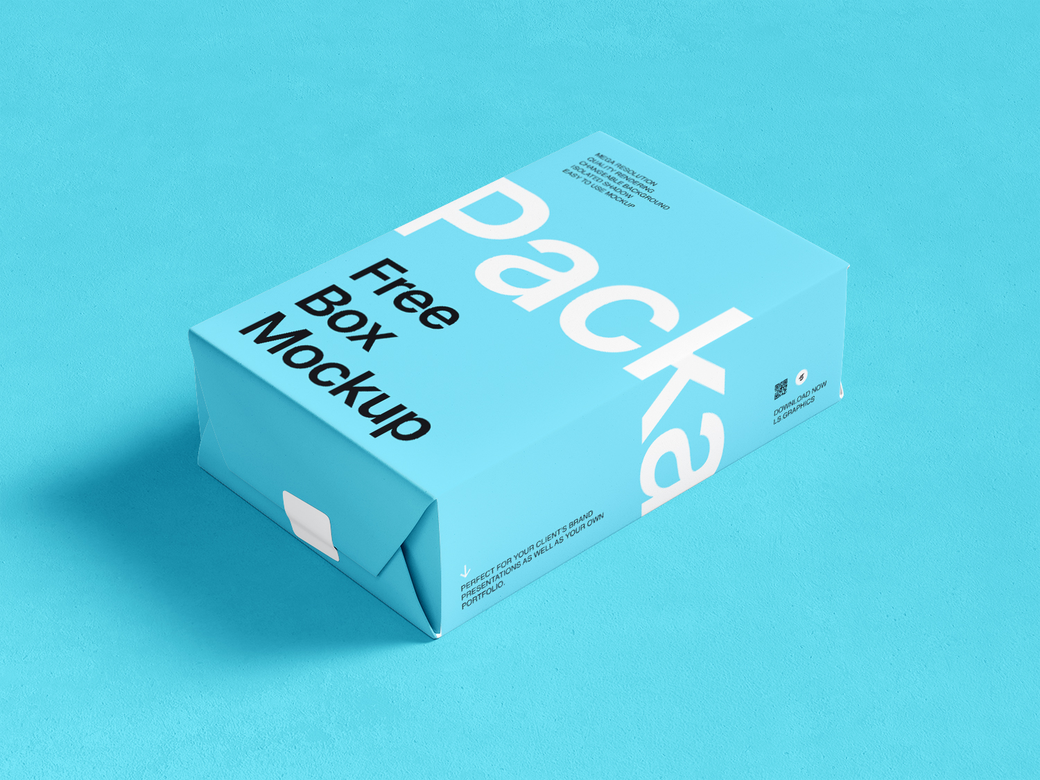 Free Packaging Box Highest Quality Mockup