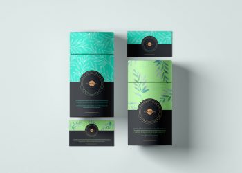 Free Paper Tube Branding Mockup