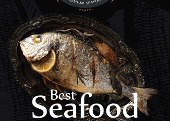 Free Seafood Flyer Design Mockup