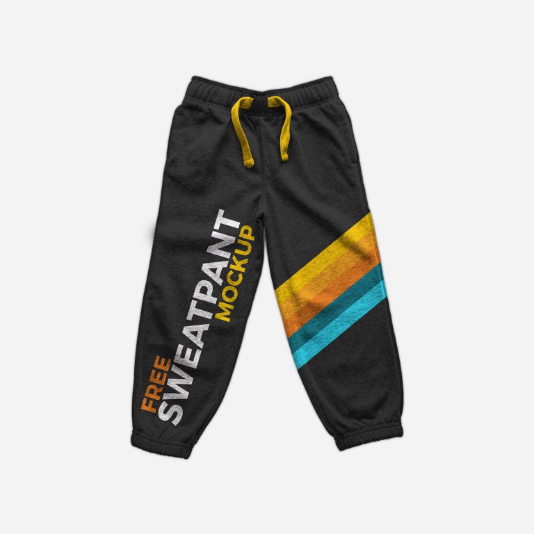 Free Sweatpants Mockup