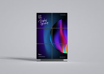 Free Trade Show Digital Display Mockup