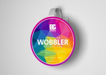 Free Wobbler Branding Mockup