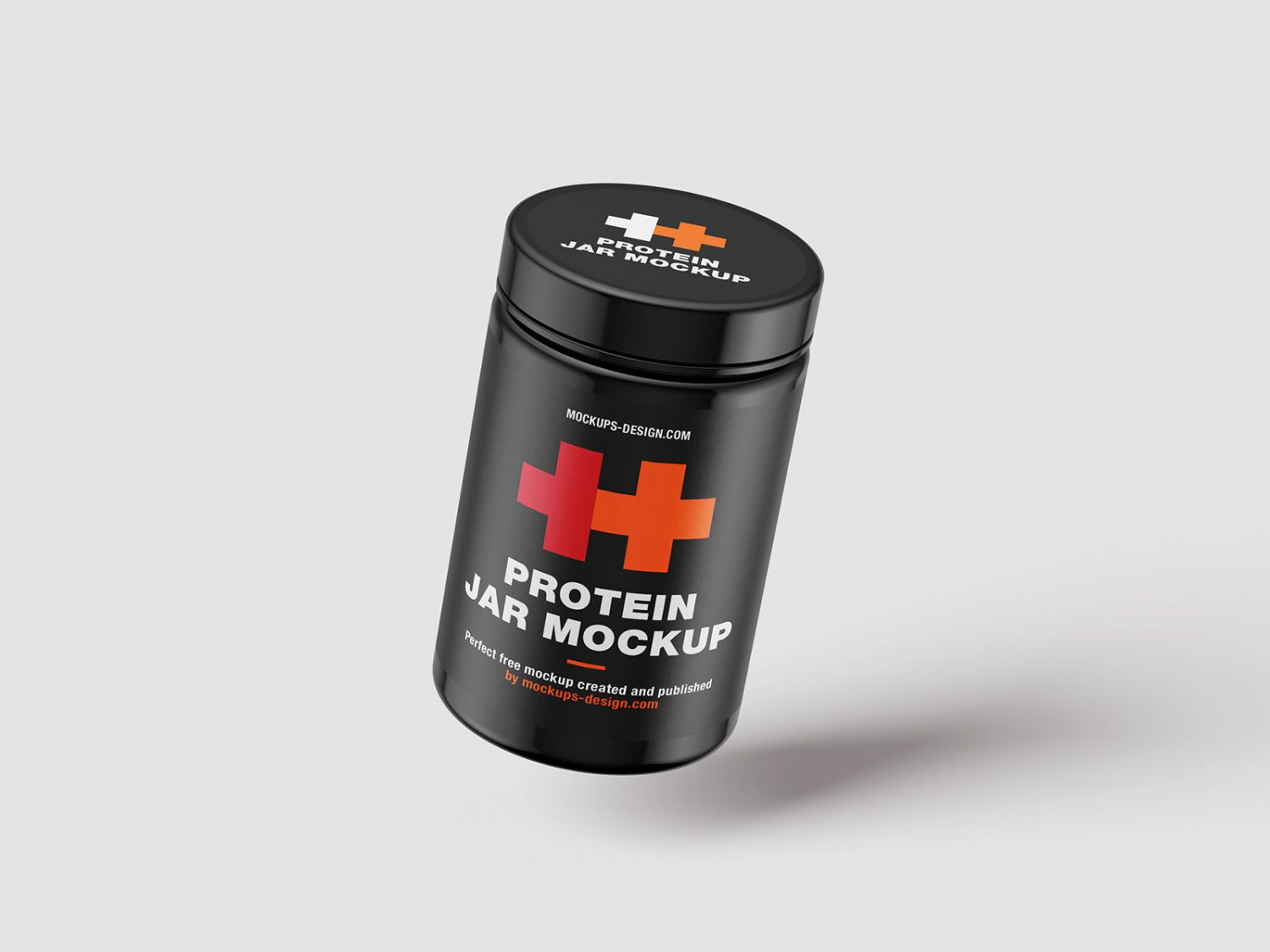 Free Protein Jars Mockup