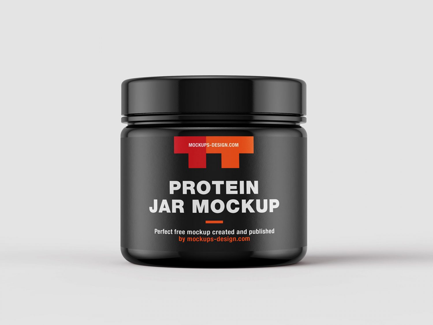 Free Protein Jars Mockup