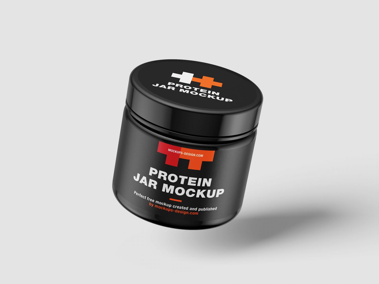 Free Protein Jars Mockup
