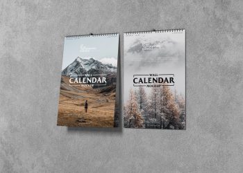 Wall Calendar Mockup