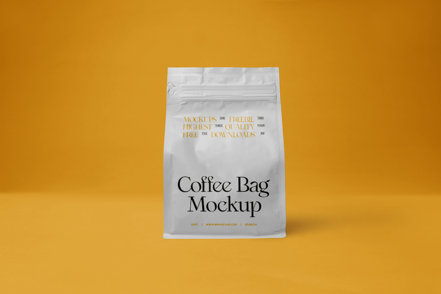 Coffee Bag Free Mockup
