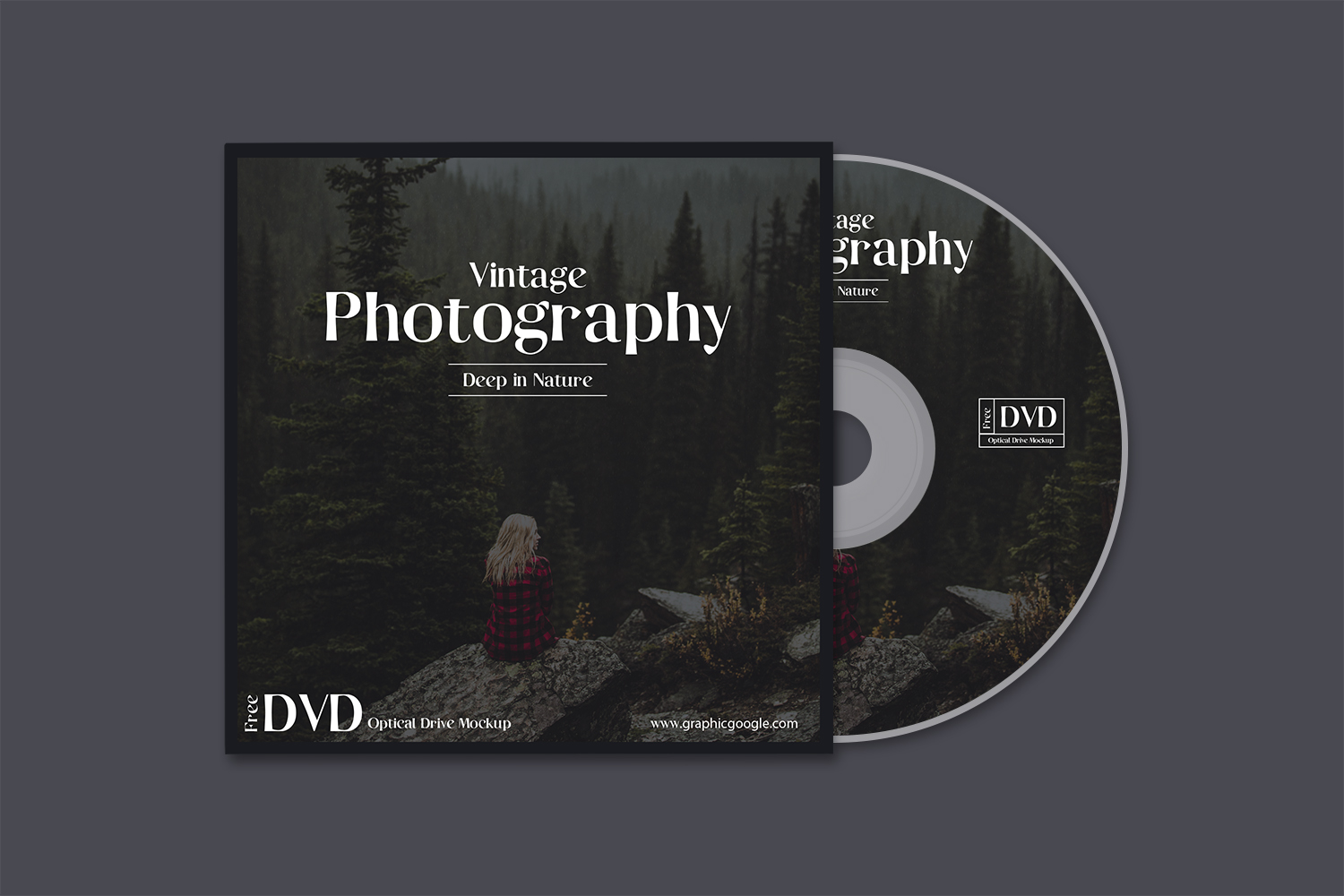 Free DVD Optical Drive Mockup