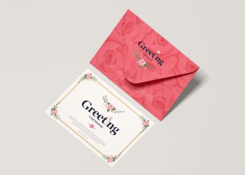 Free Fabulous Greeting Card Mockup