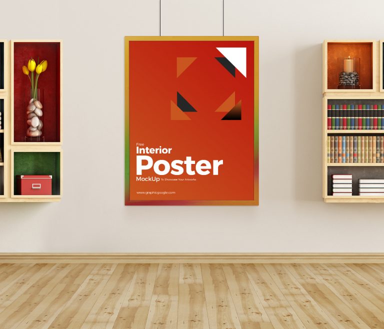 Free Interior Poster Mockup | Free Mockup World