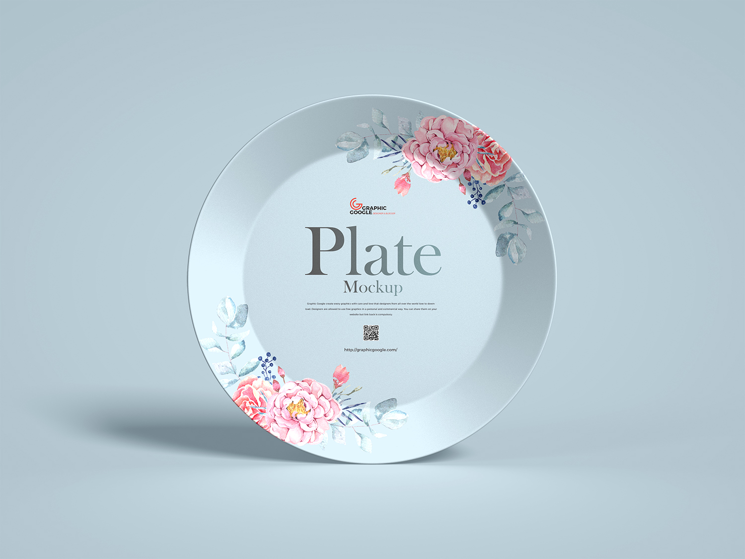 Free Plate Mockup