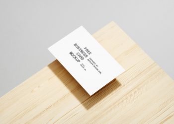 Minimal Business Card Free Mockup