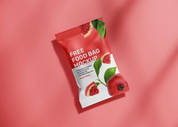 Free Food Pouch Mockup