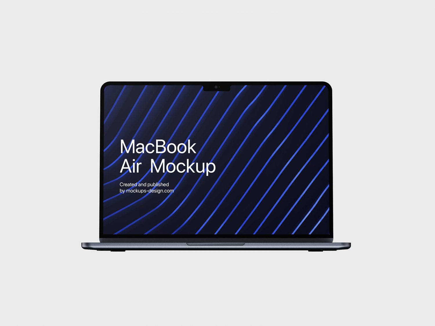 Free MacBook Air 2022 Mockup