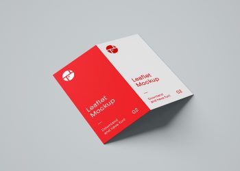 Bi-Fold Brochure Free Mockup