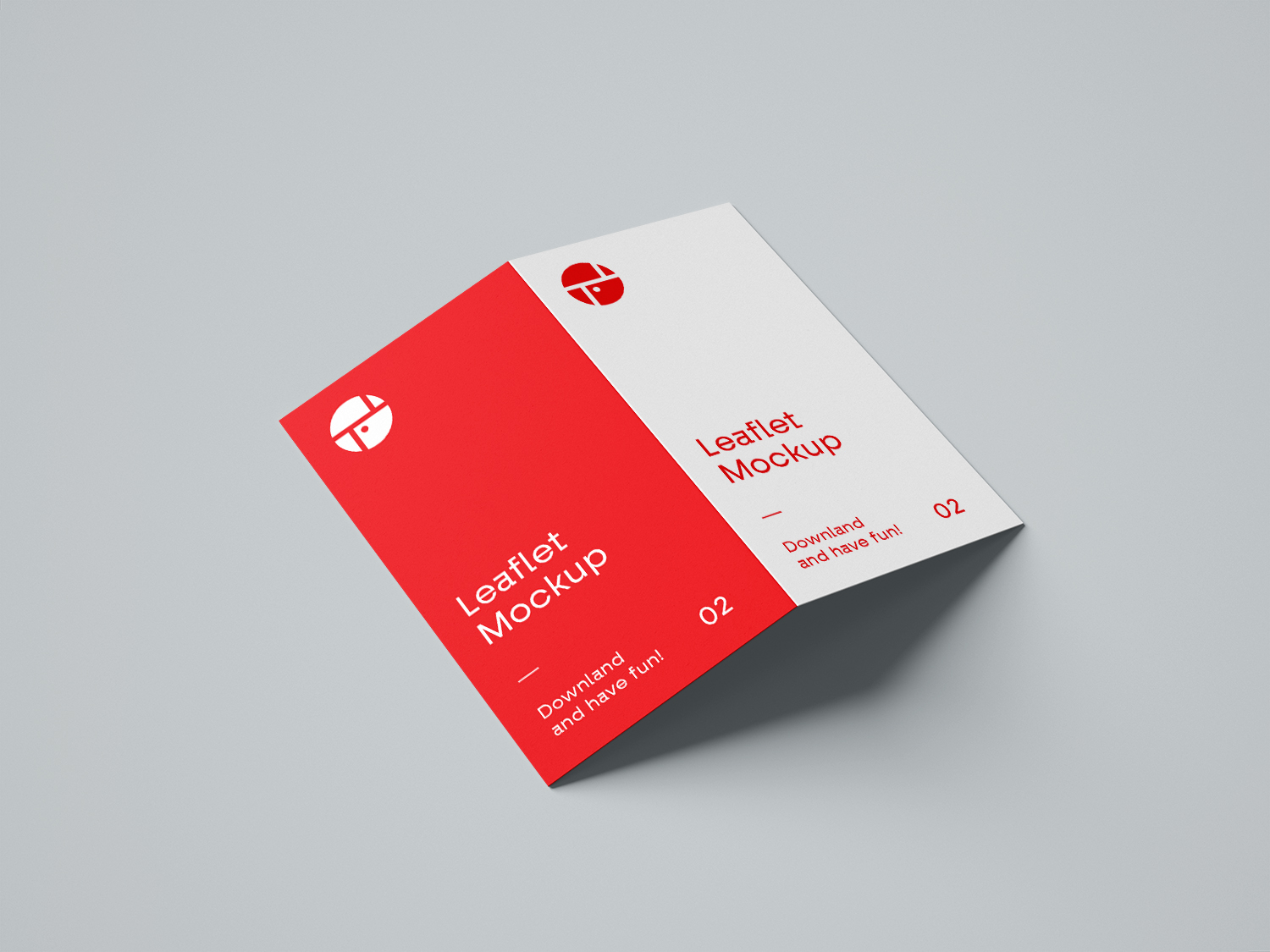 Bi-Fold Brochure Free Mockup