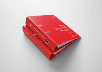 Binders Free Mockup