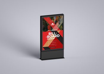 Free Advertising Billboard Mockup