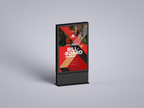 Free Advertising Billboard Mockup