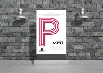 Free Billboard Advertising Poster Mockup