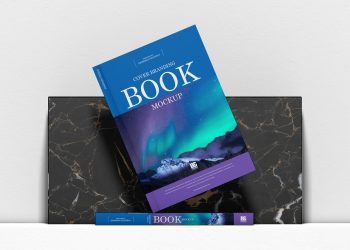 Free Cover Branding Book Mockup