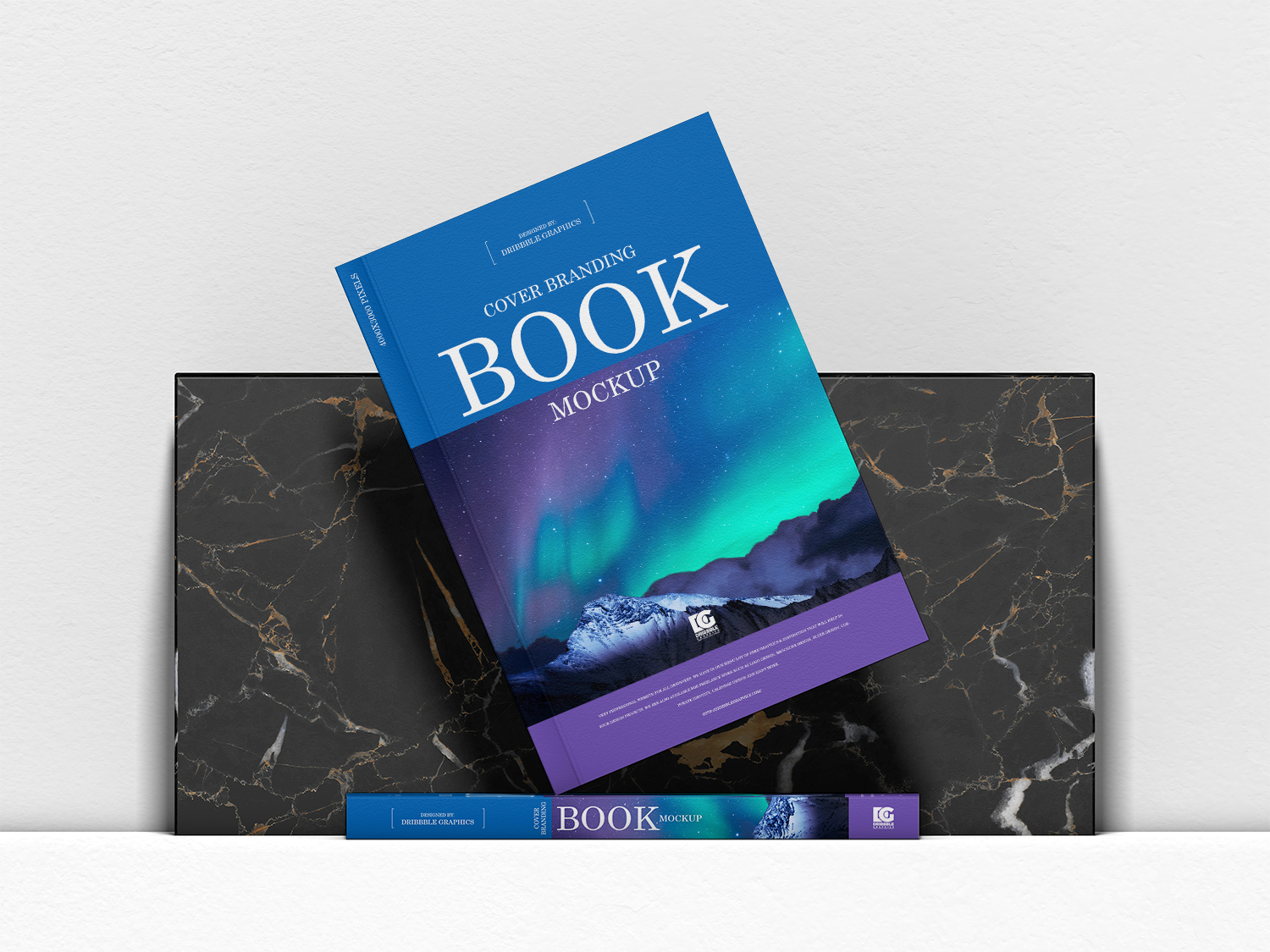 Free Cover Branding Book Mockup