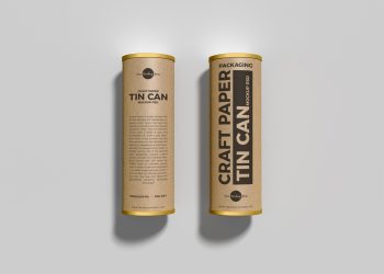 Free Craft Tubes Mockup