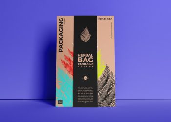 Free Food Bag Packaging Mockup