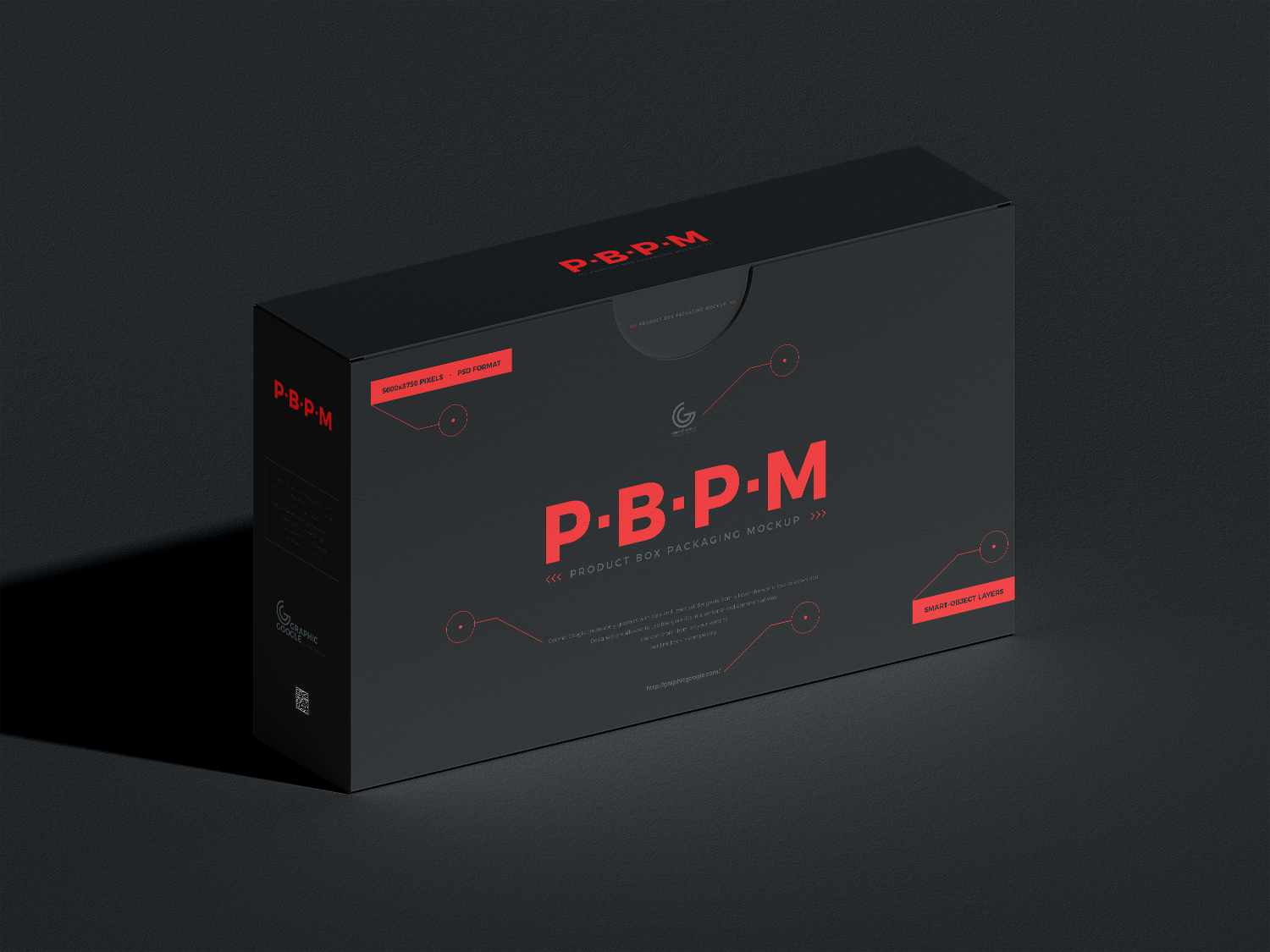 Free Packaging Brand Box Mockup