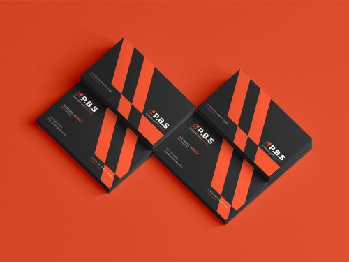 Free Premium Business Card Mockup