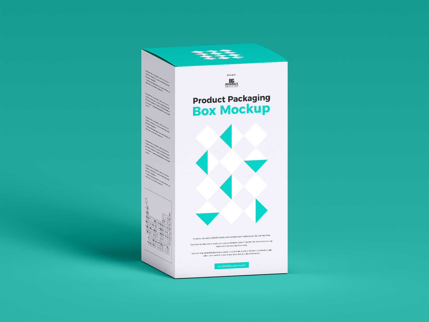 Free Product Packaging Box Mockup