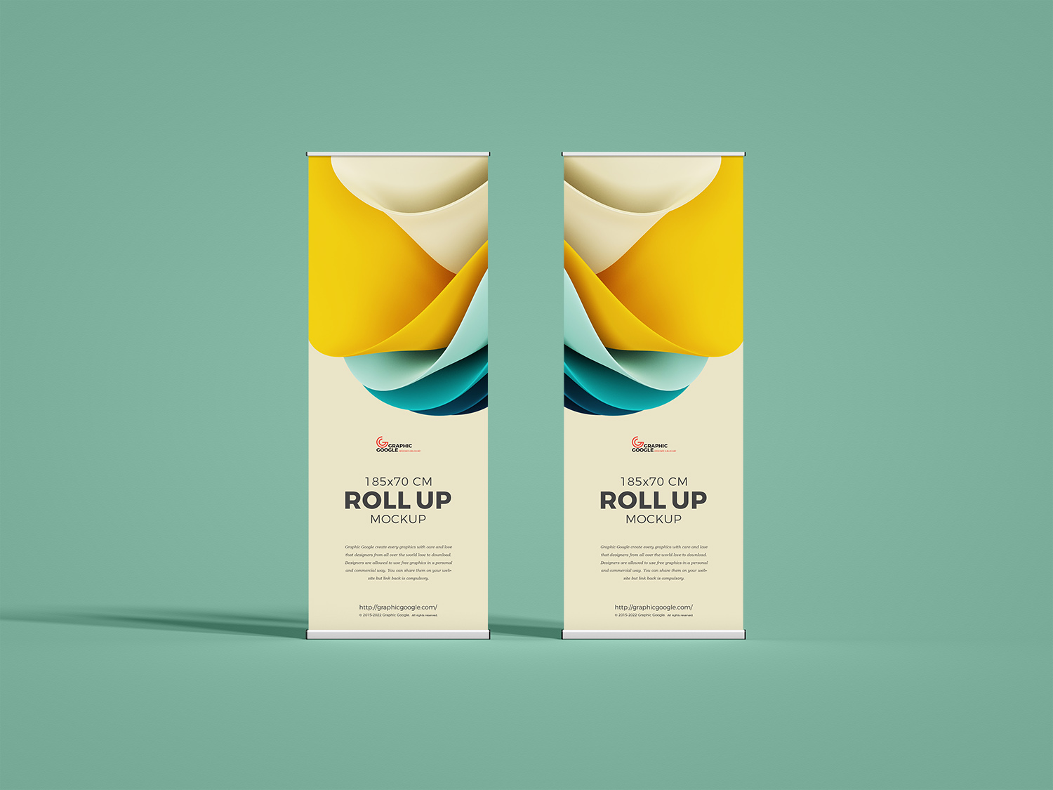 Free Roll Up Mockup