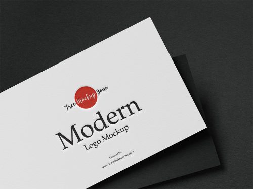 Modern Logo Free Mockup