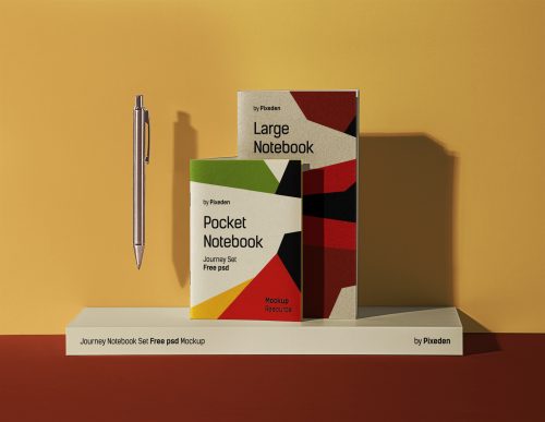 Presentation Notebook Mockup