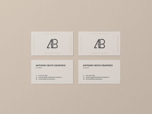 Business Card Mockup