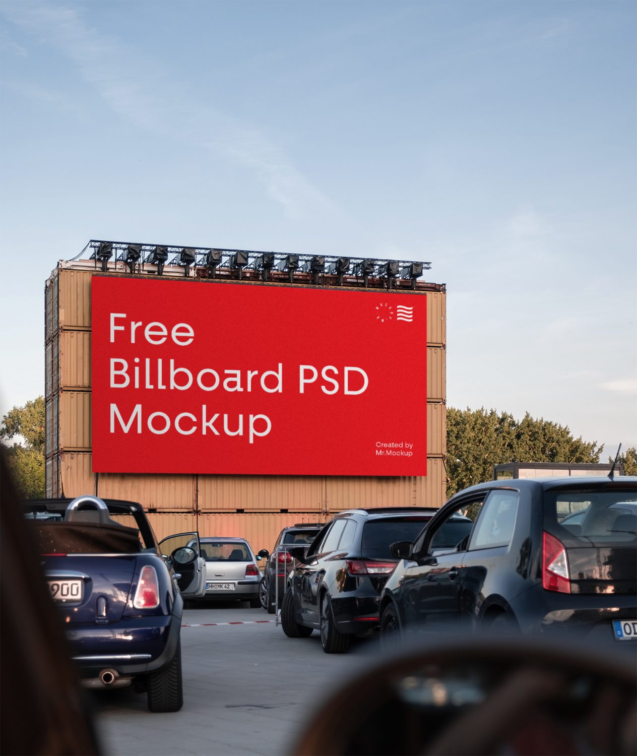 Free Big Billboard Mockup