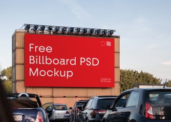 Free Big Billboard Mockup