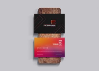 Free Brand Identity Business Card Mockup