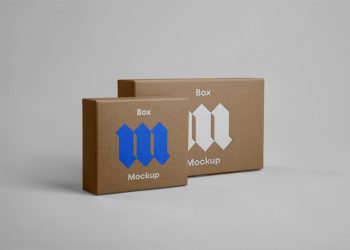 Free Front Box Mockups