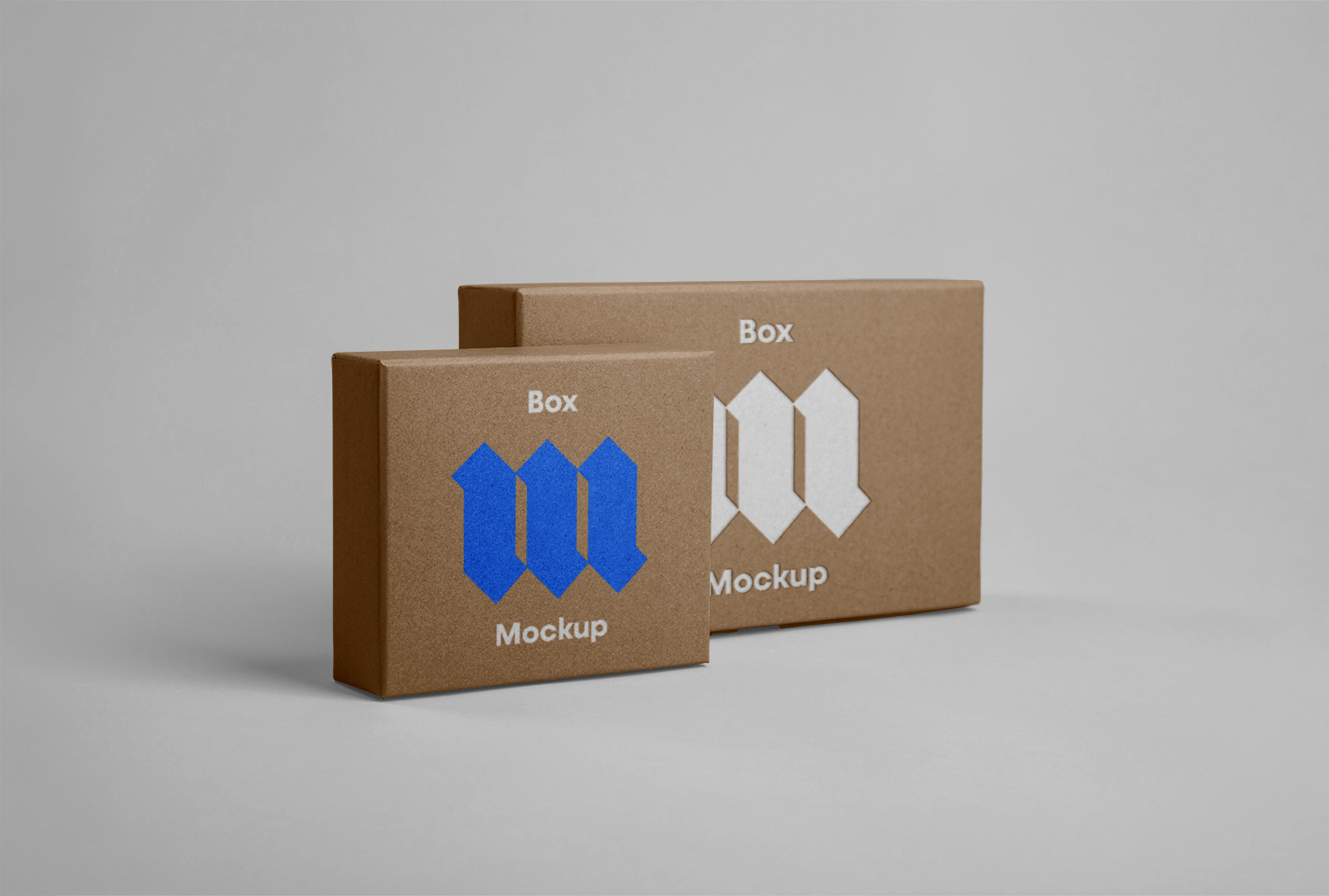 Free Front Box Mockups