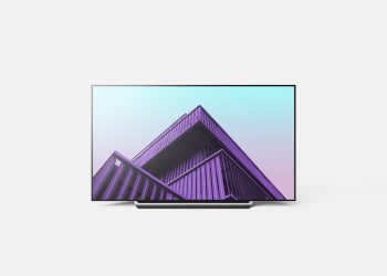 LG OLED 4K TV Mockup